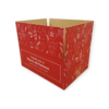 Kerstdoos 390 x 290 x 175 mm kerstfiguur
