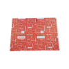 kerstdoos 490x390x250 mm tekst rood plano
